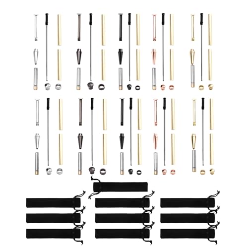Uhidka Slimline Drehstift-Set, 10er-Pack