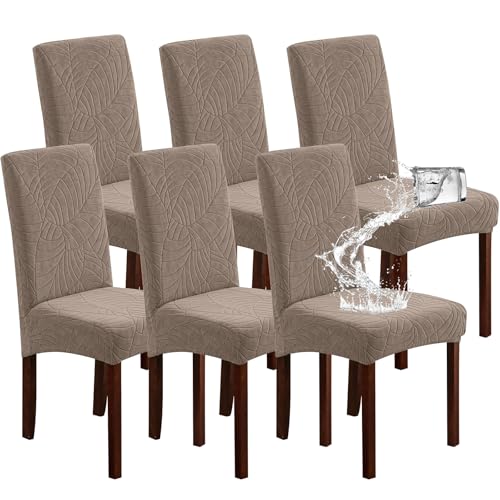 Genina Waterproof Jacquard Chair Covers