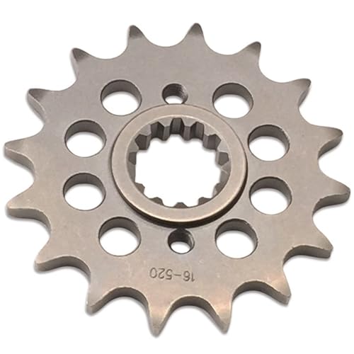 Pignon avant moto 520 résout claquement chaîne Suzuki GS500 16 dents