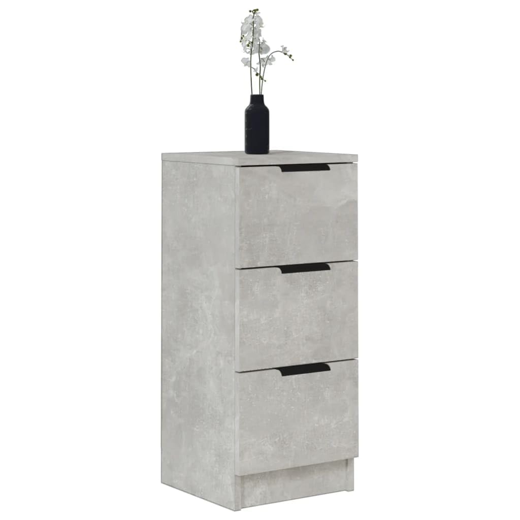 Szafka podłogowa bufet kredens szafki kuchenne kredens betonowy szary 30 x 30 x 70 cm materiał drewnopochodny do salonu, jadalni i kuchni