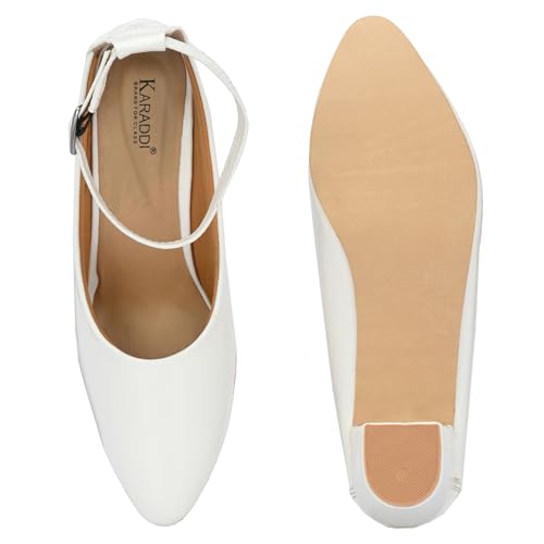 Image of Karaddi Bellies for Women Ladies and Girls Wedge Pumps Daily Use Collage Office