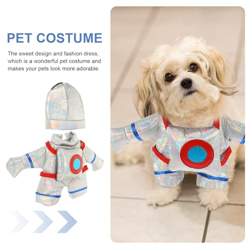 Disfraz de astronauta para perros talla S miniatura 3