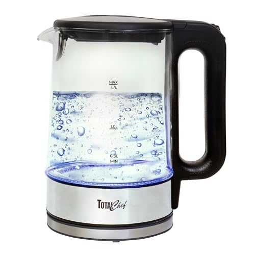 Tetera Eléctrica de Vidrio Total Chef 1.7L miniatura 1