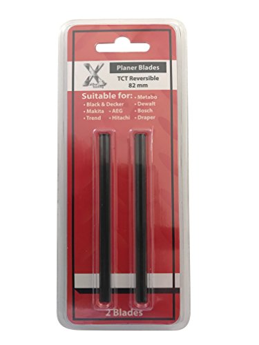 3-1/4 inch Reversible Carbide Planer Blades for Makita, Bosch, Porter Cable, Ryobi, SKIL, Crafstman, Bosch PA1202, Portal Cable Planers - 1 pair