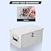Imagen de Caja De Herramientas De Aluminio De 20 Pulgadas Con Placa Diamantada