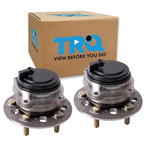 Image of TRQ 2 Piece Wheel Bearing & Hub Assembly Set Compatible with 2018-2020 Genesis G80 2017-2019 G90