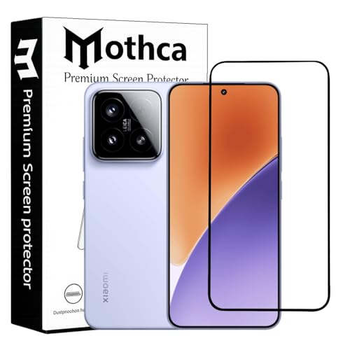 Image of Mothca Military-Grade Tempered Glass Screen Protector Compatible for Xiaomi 15 with Edge to Edge Coverage - Case Friendly, Anti-Scratch & Bubble-Free Installation Kit