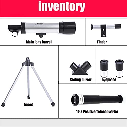 Telescopio monocular astronómico portátil 90X con trípode miniatura 6