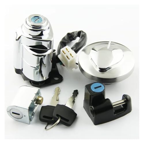 Kit de contacteur d'allumage haut de gamme et bouchon d'essence moto Shadow VT250 VT600