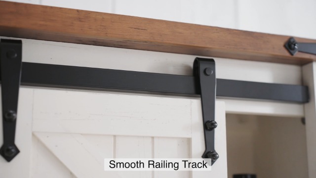 OKD Bathroom Wall Cabinet, Farmhouse Medicine Cabinet with Sliding Barn Door & Adjustable Shelves, Storage Cabinet Wall Mounted for Bathroom, Kitchen, Dark Rustic Oak