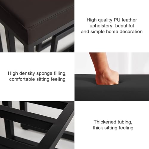Banc à chaussures 2 niveaux pour optimiser les petits espaces - 8