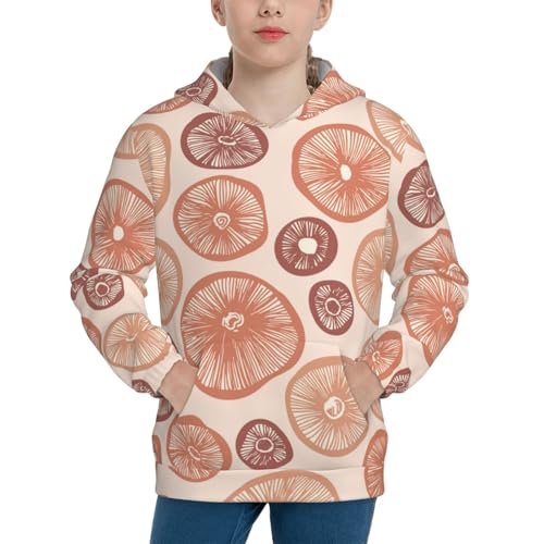 Mushrooms2 Kid Hoodies Boys Sweatshirts Girls Pullover with Pocket