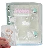 Custodia per taccuino, custodia M5 morbida per materiale scolastico - custodia per taccuino da viaggio con protezione piccola, per ragazze adolescenti ragazzi donne casa scuola aula ufficio viaggio