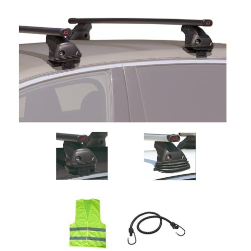Marchio: CLICCA E VAI COMPATIBILE CON Peugeot Ranch Van 5p anno (2001 in poi) (68052) BARRA PORTATUTTO AUTO 110CM IN ACCIAIO 2PZ PORTABAGAGLI BARRE PER TETTO+KIT DI MONTAGGIO SPECIFICO+CHIAVI SERRATURA