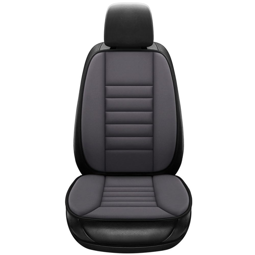 Poduszka na fotel samochodowy, do Hyundai Kona poduszki do siedzenia z pianką z pamięcią kształtu, z podparciem oparcia, oddychające, antypoślizgowe, łagodzące ból, E, ciemnoszare, 2 szt
