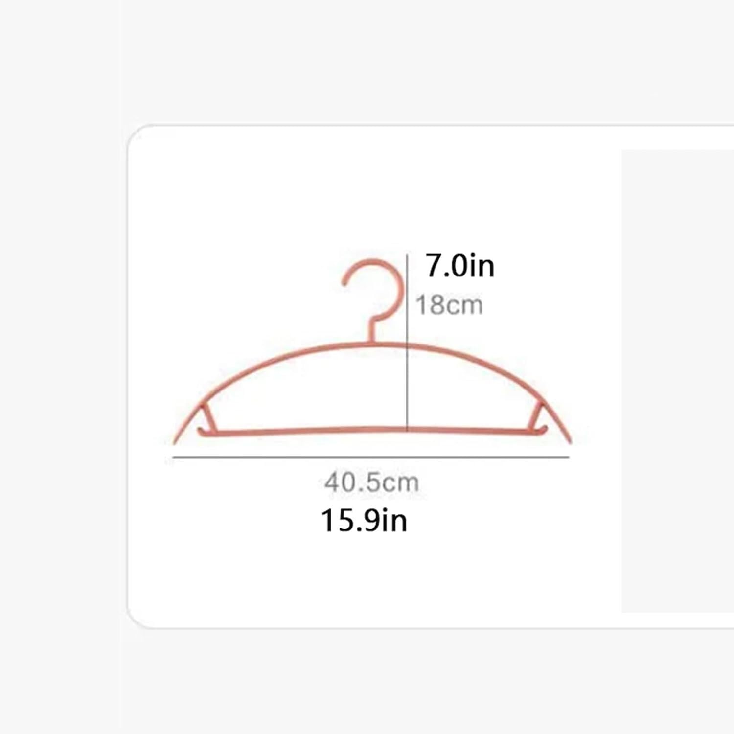 AMKUFO Grucce Salvaspazio Magiche - Confezione Da 12 - Appendini A Cascata In Plastica Resistente Per Armadio - Ogni Gancio Tiene 5 Capi, Fino A 60 Vestiti - 6