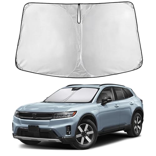 Image of EcoNour Windshield Sun Shade for Honda Prologue EV 2024-2026 | Front Window Sunshade | Foldable Car Sun Protector | Blocks UV Rays & Keeps Interior Cooler