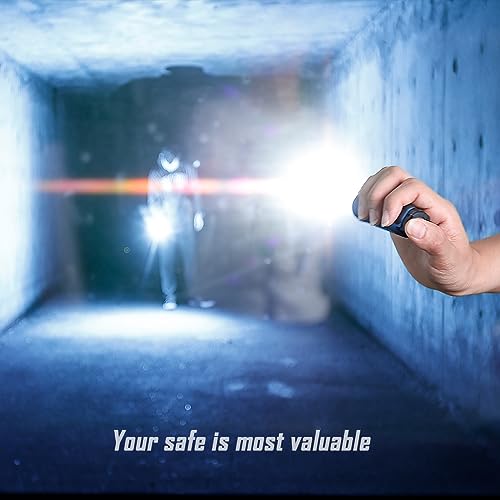 IMALENT LD70 Pocket EDC Flashlight, 4000 Lumens Compact Bright Powerful Flashlights with CREE XHP70.2 LED, Rechargeable Handheld Torch for Camping and Hiking (Royal Blue)