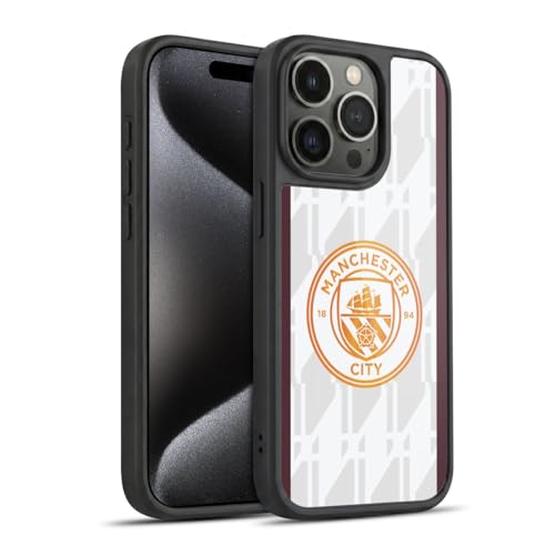Coque Manchester City iPhone 15 Pro cadeau parfait pour fan de foot