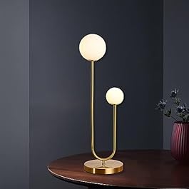 Mid Century Gold Globe...