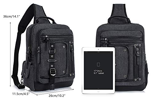 Leaper Retro Messenger Bag Men Sling Bag Outdoor Cross Body Bag Shoulder Bag2