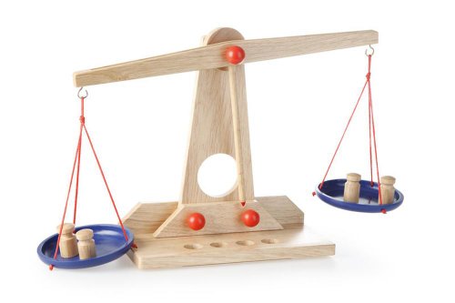 Preisvergleich Produktbild Waage aus Holz