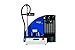 Haimer 80.100.01 Power Clamp Comfort USA High Performance Shrink Fit Unit, Standard Coil, Rotary Table with 3 Stations, 13 kW, Voltage 3V, 360V-500V, 16 A, 3 mm-32 mm, Integrated Contact Cooling