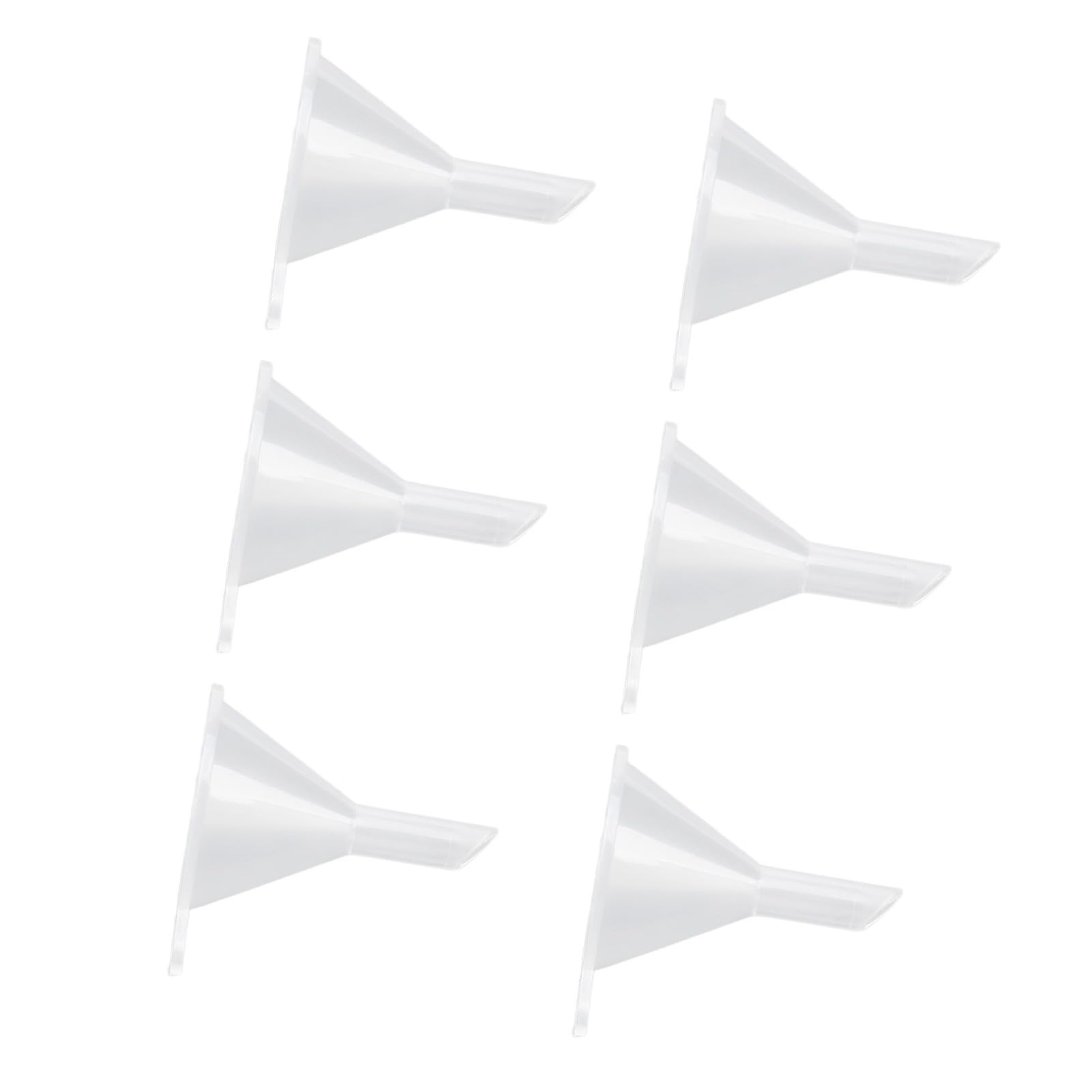 Lot De 20 Mini Entonnoirs Transparents - 30 Et 50 Mm, Pour Cuisine, Labo, Huiles, Poudres