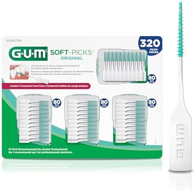 GUM Soft-Picks Original Interdental Picks, 320 Count