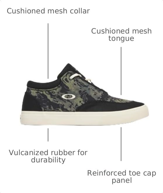 Image of Oakley Men's Banks Low Canvas Sneaker