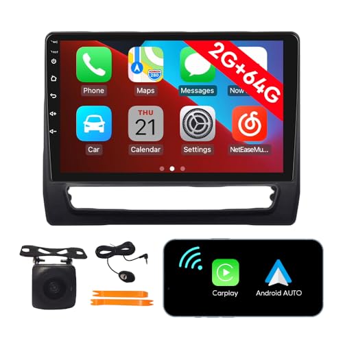 [2G 64G] Android Car Stereo FM Radio Carplay Android Auto 10.1