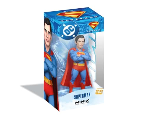 MINIX Bandai Figura de coleção de 12 cm, DC, Superman O Filme, Colecionáveis para Exposição, Ideia de Presente, Brinquedos para Crianças e Adultos, Fãs de TV (MN20355)