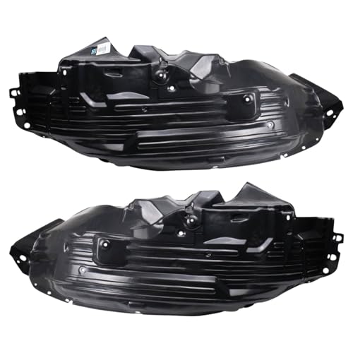Image of TRQ Front Inner Fender Liner Set Compatible with 2005-2019 Nissan Frontier NI1250128 NI1251128