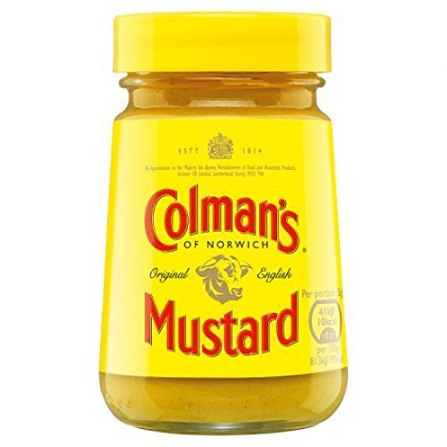 Colman's English Wet Mustard 100g (England) (6 Pack) by British Delights