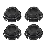 Aputoxz Bouchon de vidange d'huile M14 x 1,5 avec rondelle pour BMW 228i, 320i, Z4, X1 - 4 bouchons de vidange d'huile en plastique, OE 11137605018 Aputoxz Bouchon de vidange d'huile M14 x 1,5 avec rondelle pour BMW 228i, 320i, Z4, X1 - 4 bouchons de vidange d'huile en plastique, OE 11137605018