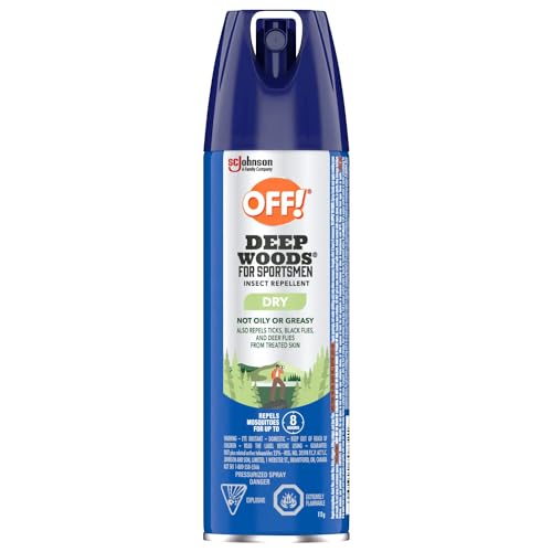 OFF! Deep Woods insecticide anti-moustique spray camping randonnée 113g protection 8h