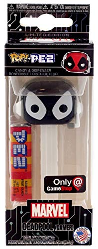Funko Pop! Pez: Marvel - Deadpool (Gamer) Exclusive, White & Black