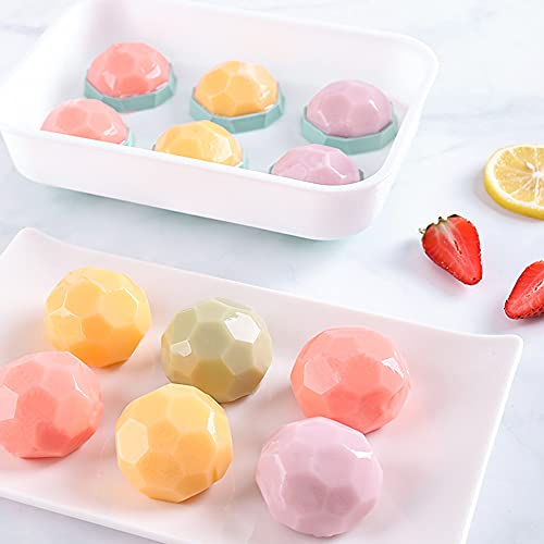 Ice Cube Trays Set Of 2, Heqiao Silicone Sphere Ice Molds For Whiskey, Ice Ball Maker With Lids & Large Round Ice Cube Mold, Reusable And Bpa Free #TOP7
