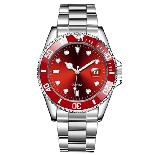 Preisvergleich Produktbild JOATVEE Armbanduhr Herren, Edelstahl Designer Uhren, wasserdichte Herrenuhren, Analoguhren, Datumsuhren, Business Uhren, Elegante Geschenke für Männer