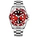 Produktbild JOATVEE Armbanduhr Herren, Edelstahl Designer Uhren, wasserdichte Herrenuhren, Analoguhren, Datumsuhren, Business Uhren, Elegante Geschenke für Männer