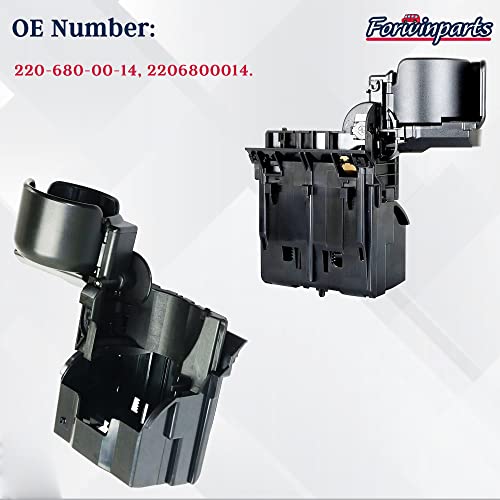 Portavasos expansor para consola central Mercedes Benz W220 miniatura 2