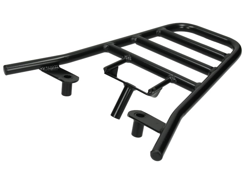 Porte-bagages P2R Peugeot V-Clic noir robuste pour fixer un top-case arrière