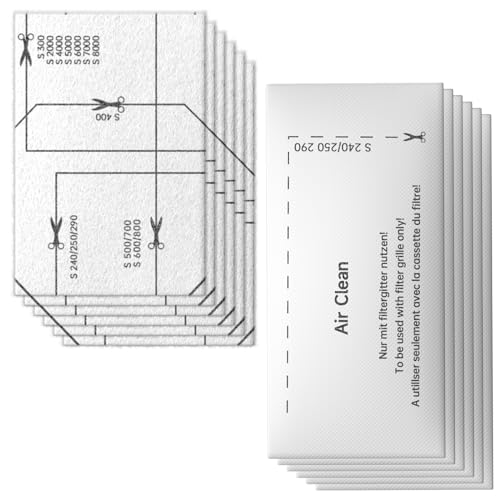 12 Pièces Filtres pour Miele aspirateur, Filtres D'évacuation Microfiltres Compatible, Filtres Aspirateur pour Miele Filtre Complete C2/3, Classic C1,...