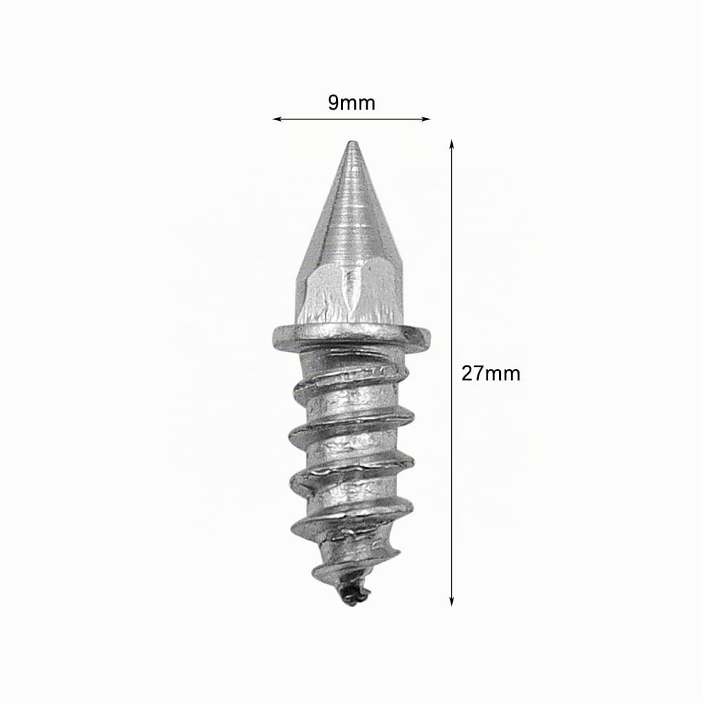 50 pièces boulon de pneu de longueur 27 mm, boulon à vis antidérapant, crampons de pneu de voiture, chaînes à neige de roue pour pneu de moto de véhicule