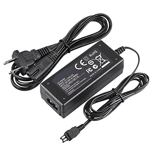 Omilik AC Adapter Charger for Sony Handycam HDR-UX5 HDR-UX7 HDR-UX10 HDR-UX10E HDR-UX20