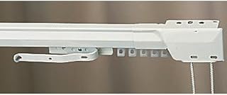 66" - 120" One Way Draw Adjustable Traverse Curtain Rod - Right