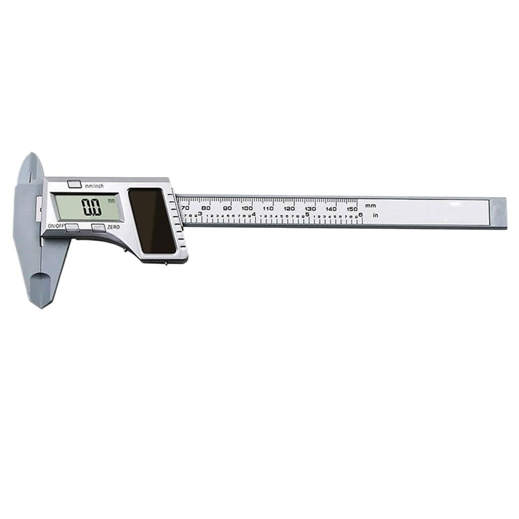 0-150mm Vernier Caliper Plastic LCD Digital Instrument Depth Measuring Tools Micrometer Ruler Gauge