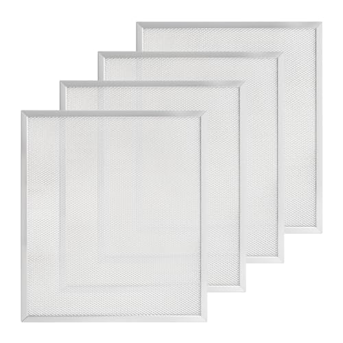 2024 Update BPS1FA30 Range Hood Filter 11-3/4" x 14-1/4" x 3/8" Compatible with 30-Inch Broan NuTone Allure QS1 WS1 Range Hoods - Replaces 99010299 S99010305 Aluminum Filters, 2 Pack