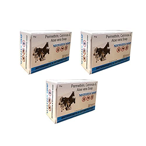 NUCULEUS SOAP to Remove Skin parasites, Bacterial infections and maintains Healthy Skin and Coat of Dog with Aloe Vera 75 gm (Pack of 3) (B09XXQJBTR) Amazon Price History, Amazon Price Tracker