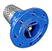 Hydraulic Control Flange Connection Cast Iron Filter Bottom Valve For Industrial Use